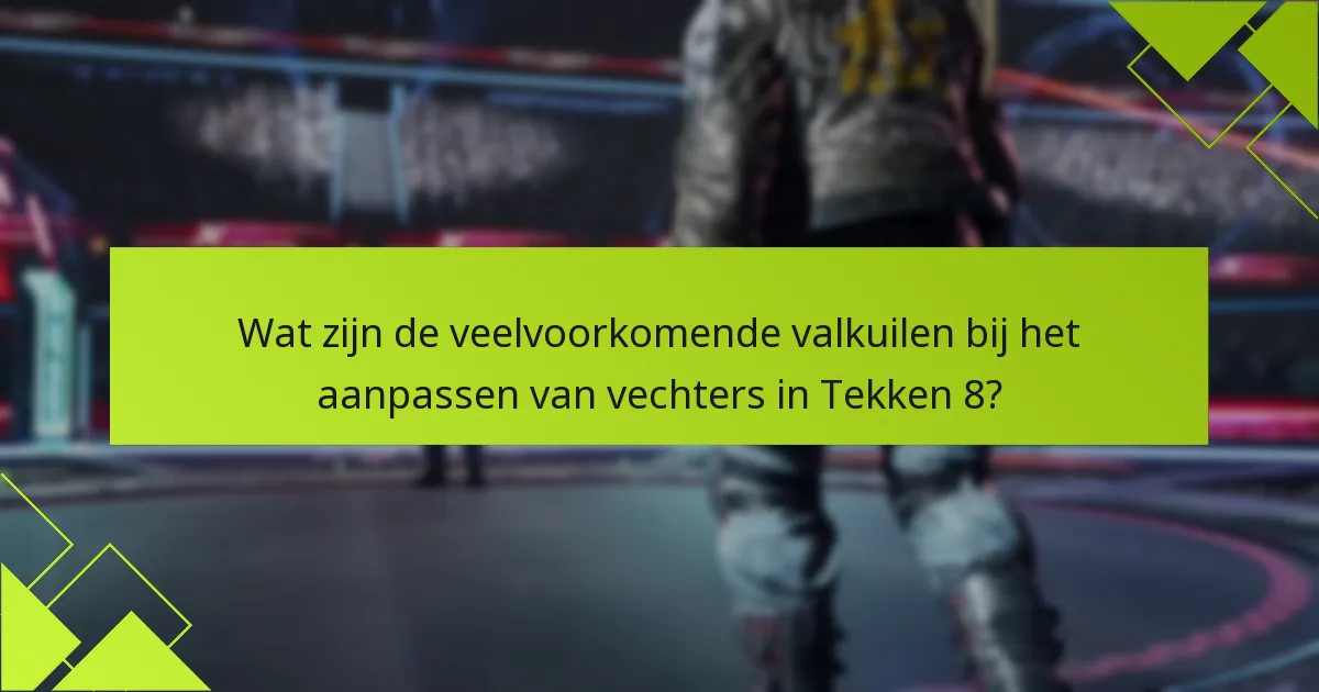Hoe verhouden de aanpassingsmogelijkheden zich tussen Tekken 8 en eerdere delen?